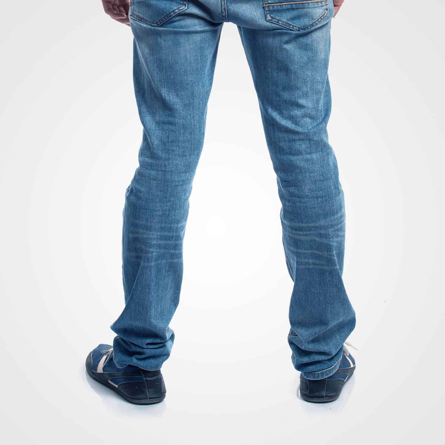 شلوار جین آبی - تصویر 2